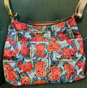 Large elephant purse
